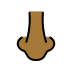 1F443 1F3FE Smiley – OpenMoji