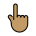 1F446 1F3FD Smiley – OpenMoji