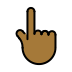 1F446 1F3FE Smiley – OpenMoji