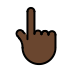 1F446 1F3FF Smiley – OpenMoji