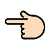 1F448 1F3FB Smiley – OpenMoji