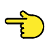 1F448 Smiley – OpenMoji