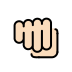 1F44A 1F3FB Smiley – OpenMoji