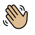 1F44B 1F3FC Smiley – OpenMoji