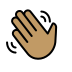1F44B 1F3FD Smiley – OpenMoji