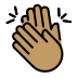 1F44F 1F3FD Smiley – OpenMoji