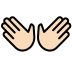 1F450 1F3FB Smiley – OpenMoji