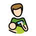 1F468 1F3FB 200D 1F37C Smiley – OpenMoji