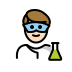 1F468 1F3FB 200D 1F52C Smiley – OpenMoji