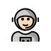1F468 1F3FB 200D 1F680 Smiley – OpenMoji
