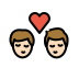 1F468 1F3FB 200D 2764 FE0F 200D 1F48B 200D 1F468 1F3FB Smiley – OpenMoji