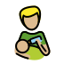 1F468 1F3FC 200D 1F37C Smiley – OpenMoji