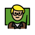 1F468 1F3FC 200D 1F3EB Smiley – OpenMoji