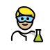 1F468 1F3FC 200D 1F52C Smiley – OpenMoji