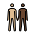 1F468 1F3FC 200D 1F91D 200D 1F468 1F3FF Smiley – OpenMoji