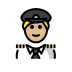 1F468 1F3FC 200D 2708 FE0F Smiley – OpenMoji