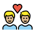 1F468 1F3FC 200D 2764 FE0F 200D 1F468 1F3FC Smiley – OpenMoji
