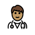 1F468 1F3FD 200D 2695 FE0F Smiley – OpenMoji