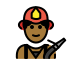 1F468 1F3FE 200D 1F692 Smiley – OpenMoji