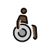 1F468 1F3FF 200D 1F9BD 200D 27A1 FE0F Smiley – OpenMoji
