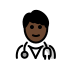 1F468 1F3FF 200D 2695 FE0F Smiley – OpenMoji