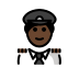1F468 1F3FF 200D 2708 FE0F Smiley – OpenMoji