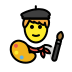 1F468 200D 1F3A8 Smiley – OpenMoji