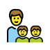1F468 200D 1F466 200D 1F466 Smiley – OpenMoji