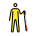 1F468 200D 1F9AF 200D 27A1 FE0F Smiley – OpenMoji