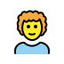 1F468 200D 1F9B1 Smiley – OpenMoji