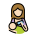1F469 1F3FB 200D 1F37C Smiley – OpenMoji