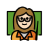 1F469 1F3FB 200D 1F3EB Smiley – OpenMoji