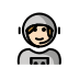 1F469 1F3FB 200D 1F680 Smiley – OpenMoji
