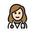 1F469 1F3FB 200D 2695 FE0F Smiley – OpenMoji