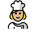 1F469 1F3FC 200D 1F373 Smiley – OpenMoji