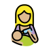 1F469 1F3FC 200D 1F37C Smiley – OpenMoji