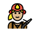 1F469 1F3FC 200D 1F692 Smiley – OpenMoji