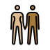 1F469 1F3FC 200D 1F91D 200D 1F468 1F3FE Smiley – OpenMoji