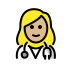 1F469 1F3FC 200D 2695 FE0F Smiley – OpenMoji