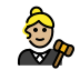 1F469 1F3FC 200D 2696 FE0F Smiley – OpenMoji