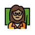 1F469 1F3FD 200D 1F3EB Smiley – OpenMoji