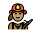 1F469 1F3FD 200D 1F692 Smiley – OpenMoji