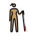 1F469 1F3FD 200D 1F9AF 200D 27A1 FE0F Smiley – OpenMoji