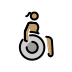 1F469 1F3FD 200D 1F9BD 200D 27A1 FE0F Smiley – OpenMoji