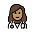 1F469 1F3FD 200D 2695 FE0F Smiley – OpenMoji