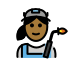 1F469 1F3FE 200D 1F3ED Smiley – OpenMoji