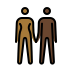 1F469 1F3FE 200D 1F91D 200D 1F468 1F3FF Smiley – OpenMoji