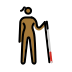 1F469 1F3FE 200D 1F9AF 200D 27A1 FE0F Smiley – OpenMoji