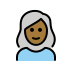 1F469 1F3FE 200D 1F9B3 Smiley – OpenMoji