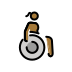 1F469 1F3FE 200D 1F9BD 200D 27A1 FE0F Smiley – OpenMoji